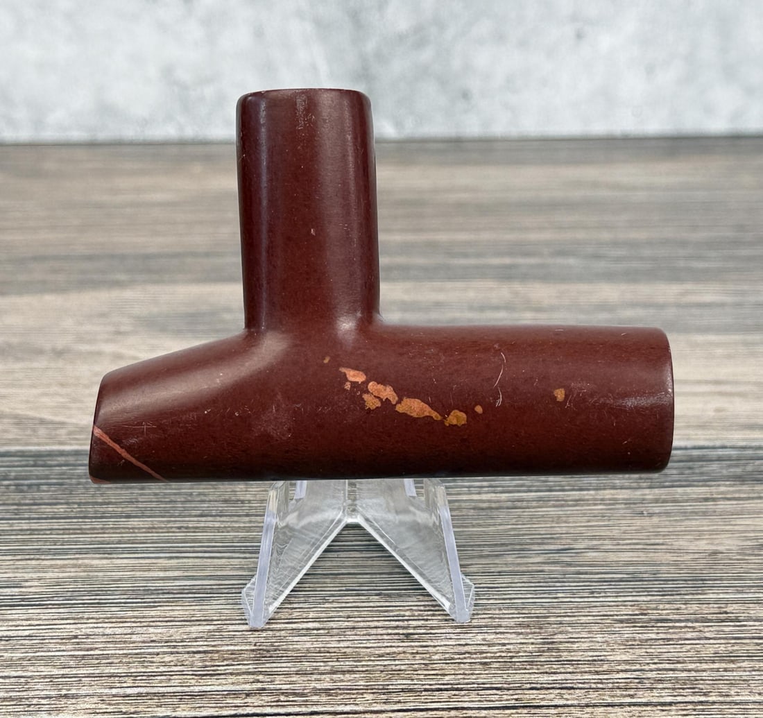 Alan Monroe Native American Catlinite Peace Pipe (1 of 8)