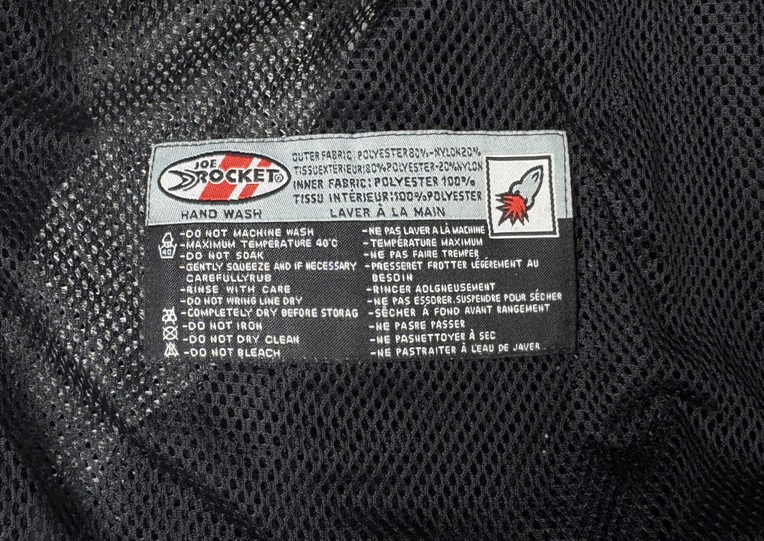 Joe Rocket Motorcycle Jacket - 11