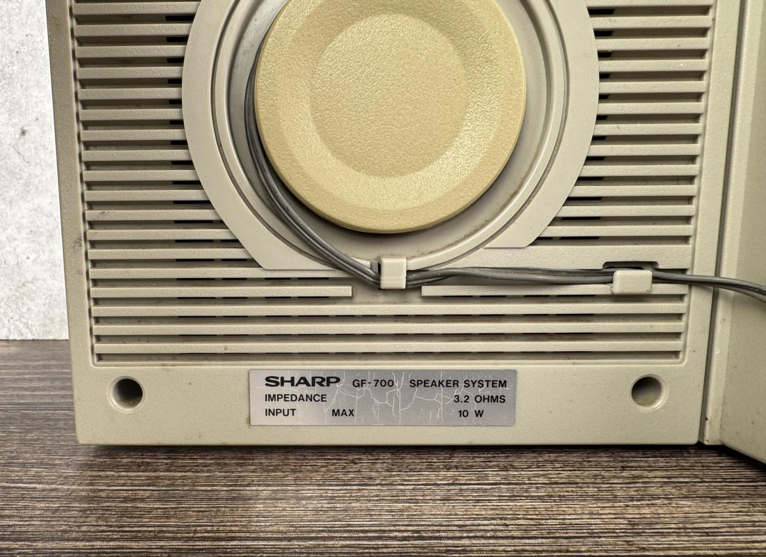 Sharp GF-700 Ghetto Blaster Boom Box - 6