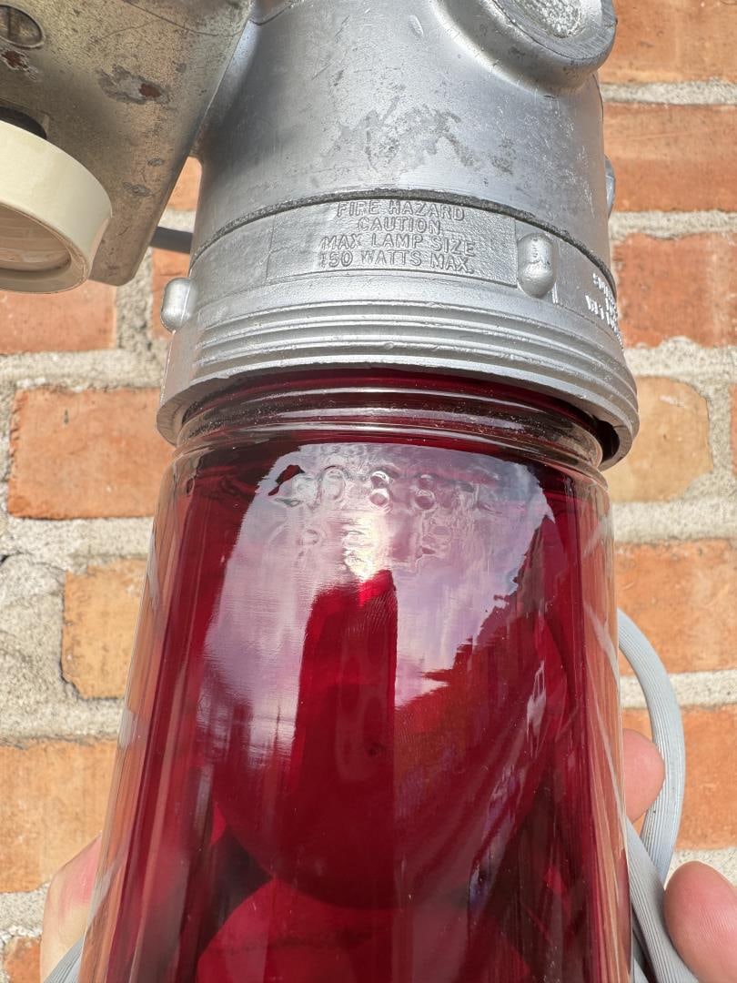 Killark Industrial Explosion Proof Red Light - 9