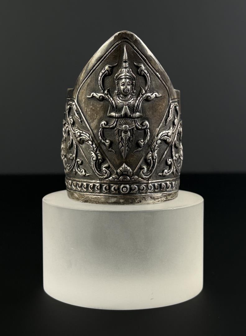 Thai Nakon Sterling Silver Bracelet (1 of 7)