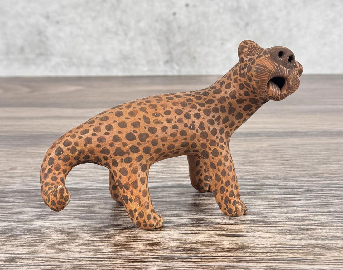South American Pottery Jaguar (1 of 5)