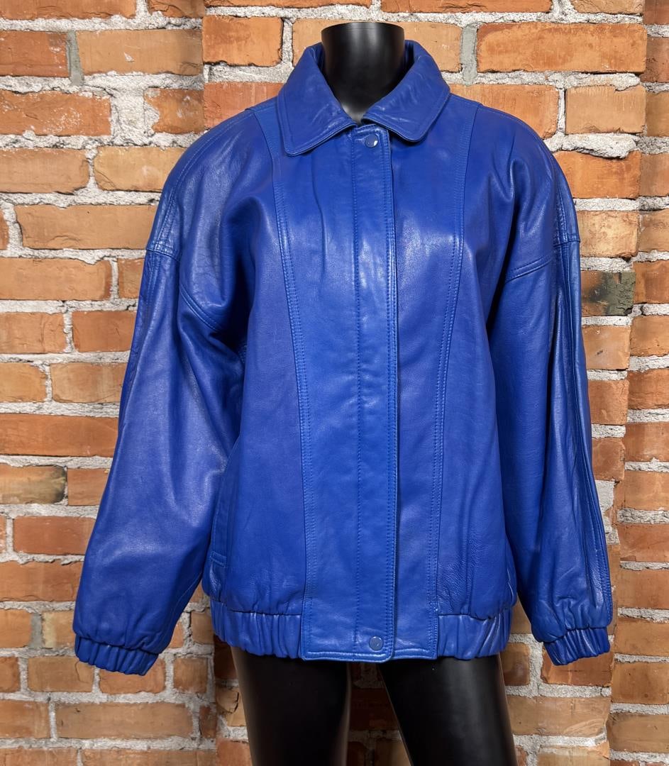 Nordstrom Town Square Leather Jacket: Size Medium