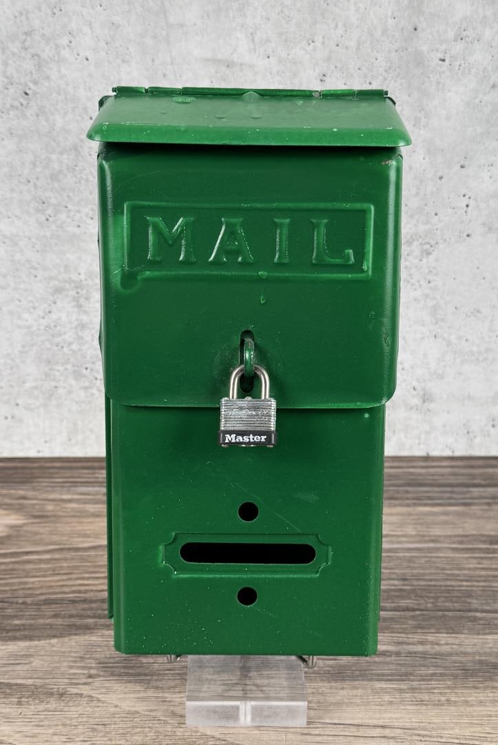 1940s Steel Metal Mail Box (1 of 7)