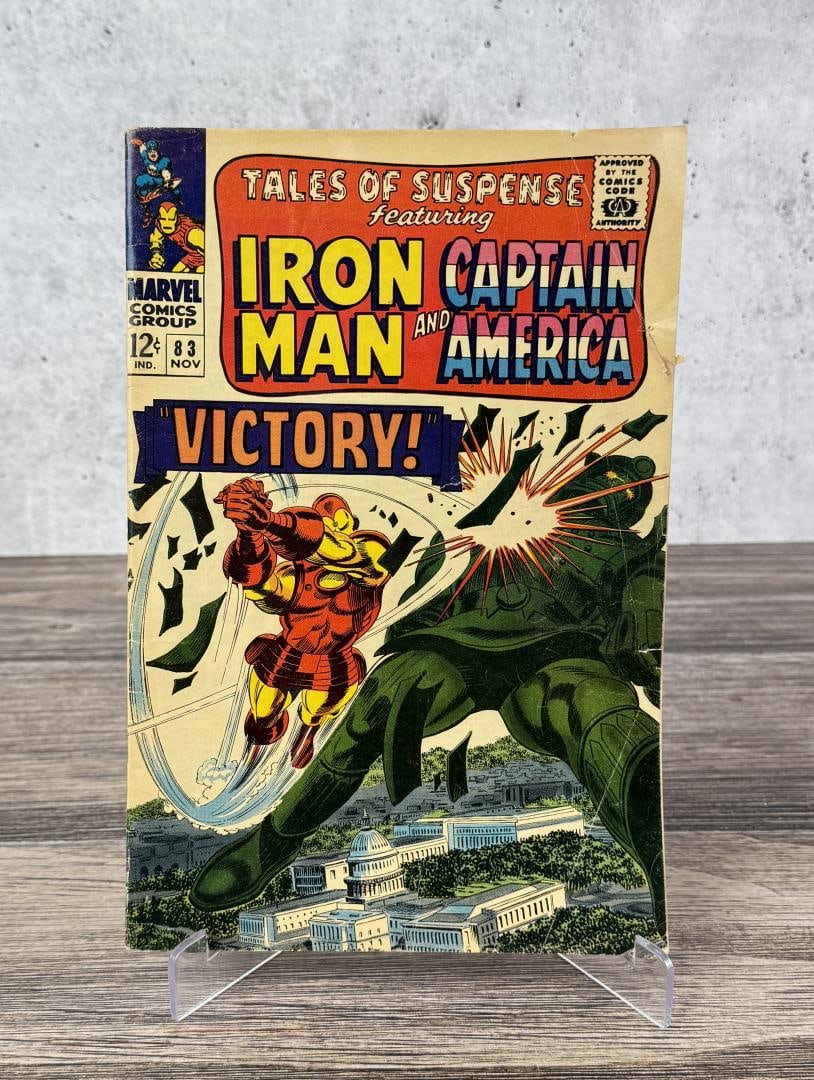 Iron Man and Captain America 83 Comic Book (1 of 4)