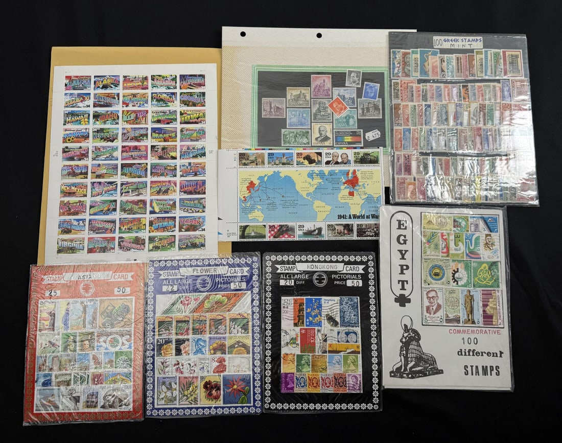 Large Stamp Collection - 12