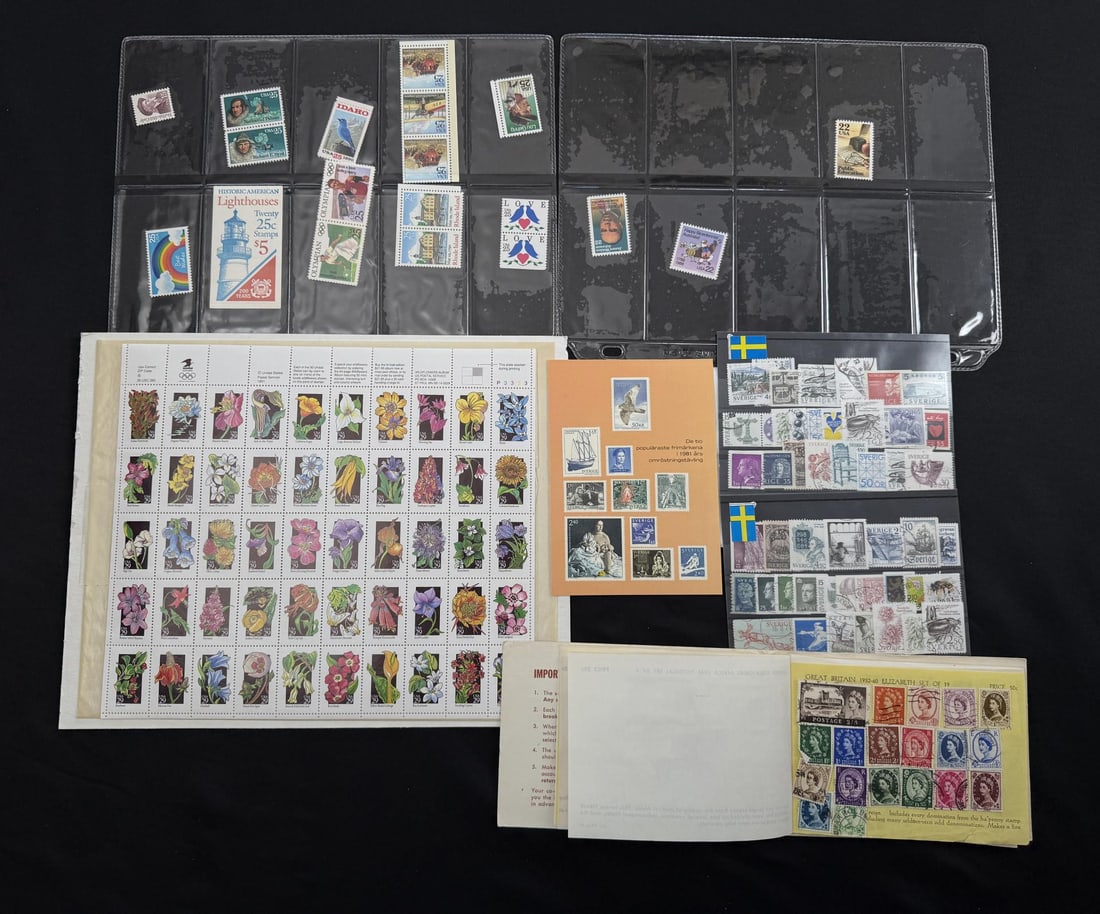 Large Stamp Collection - 9