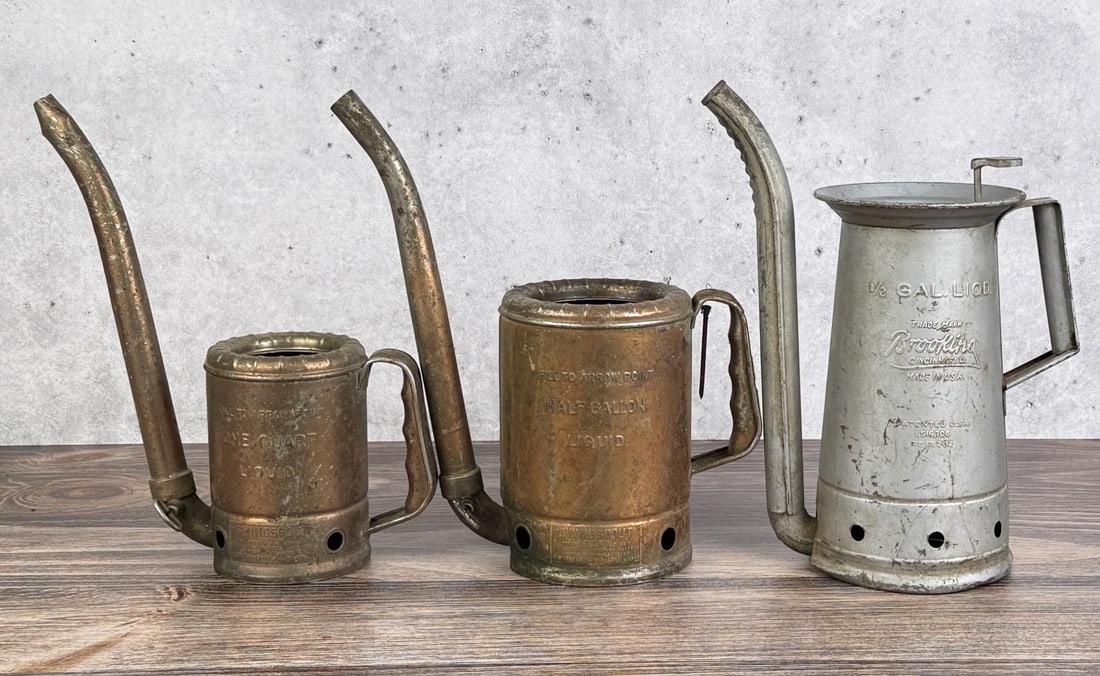 Swingspout and Brookins Oil Cans: Nice grouping