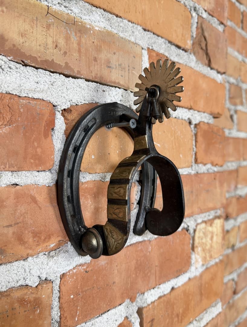 Cowboy Spur Coat Hook - 4