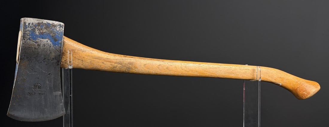 Hults Bruks Swedish Axe: 26" long.
