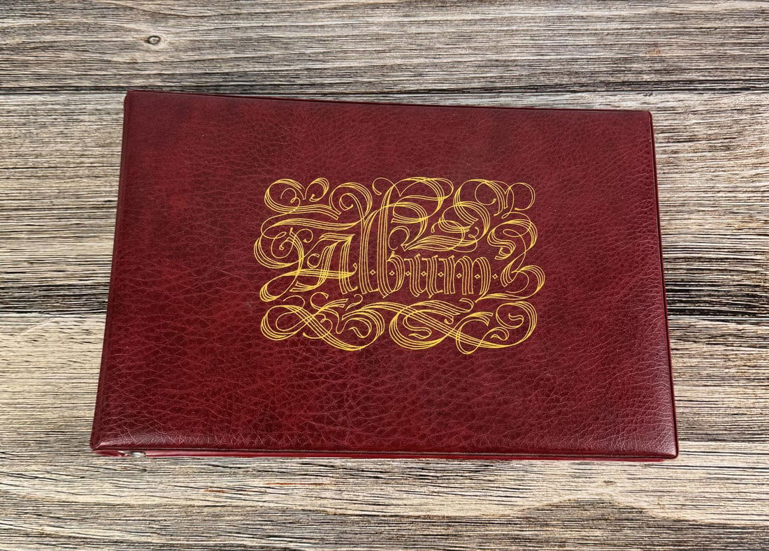 Album Collection of Antique Trade Cards: Nice grouping. 133 total cards.