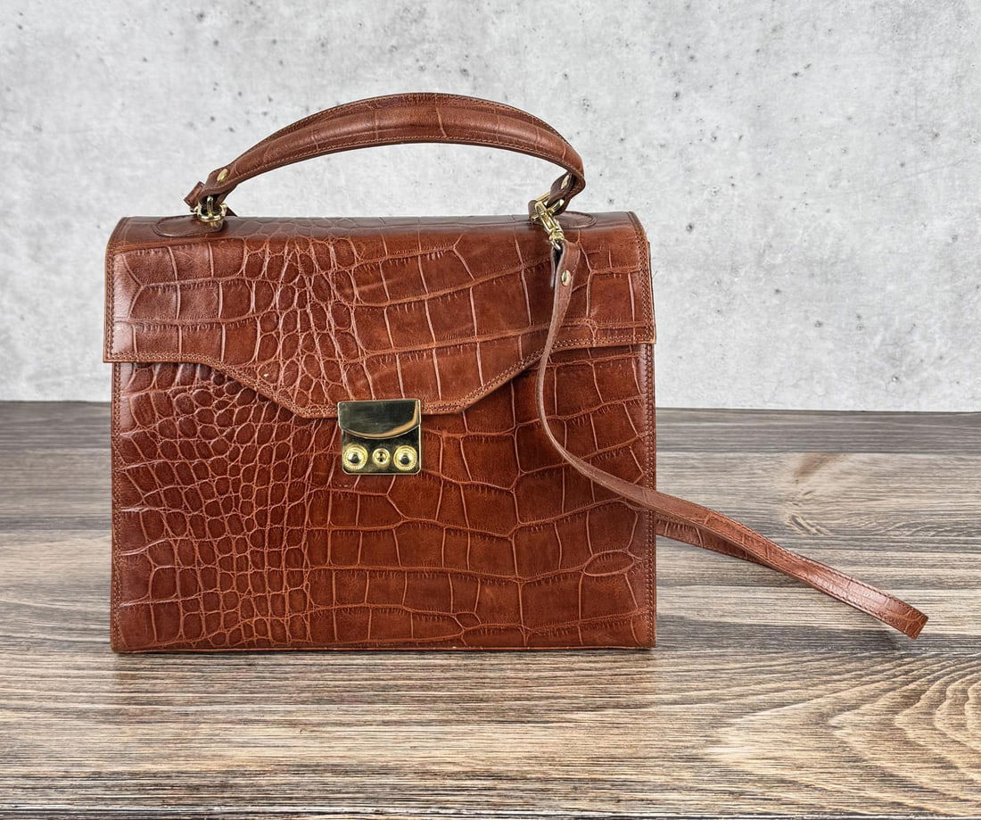 Cristian Alligator Leather Clutch Purse (1 of 8)