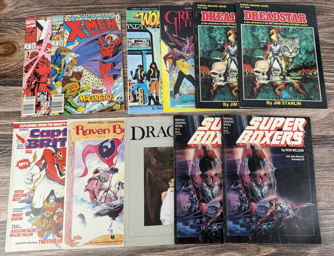 Group of Marvel Comic Books and Graphic Novels (1 of 17)