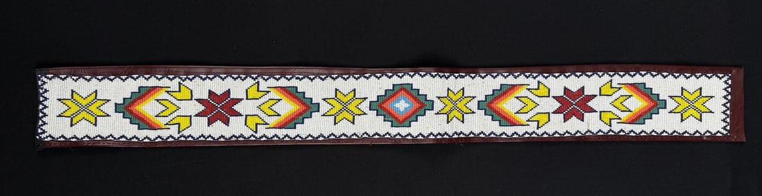 Native American Indian Beaded Dance Belt (1 of 5)