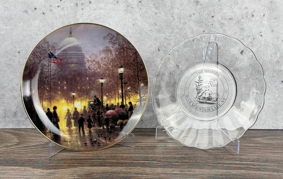 G. Harvey The American Dream Collectors Plate: 9 3/8" diameter