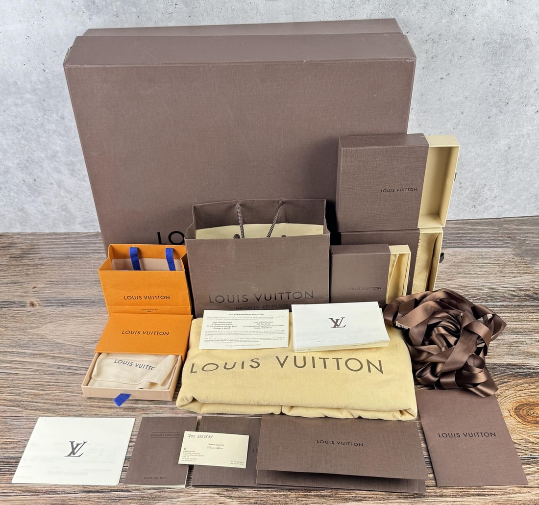 Collection of Louis Vuitton Boxes and Bags (1 of 9)