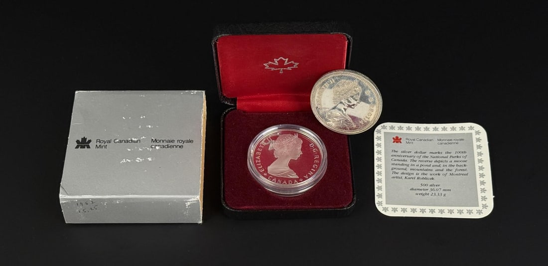 Canadian Royal Mint Silver Coins (1 of 7)