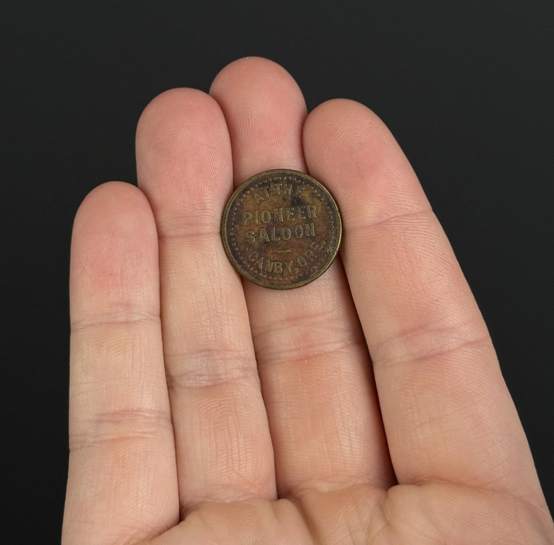 Canby Oregon Pioneer Saloon Token: Nice token.