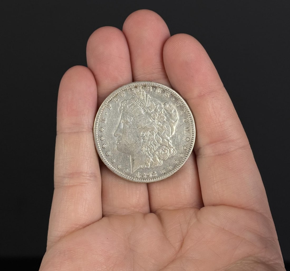 1898 S Morgan Silver Dollar (1 of 3)