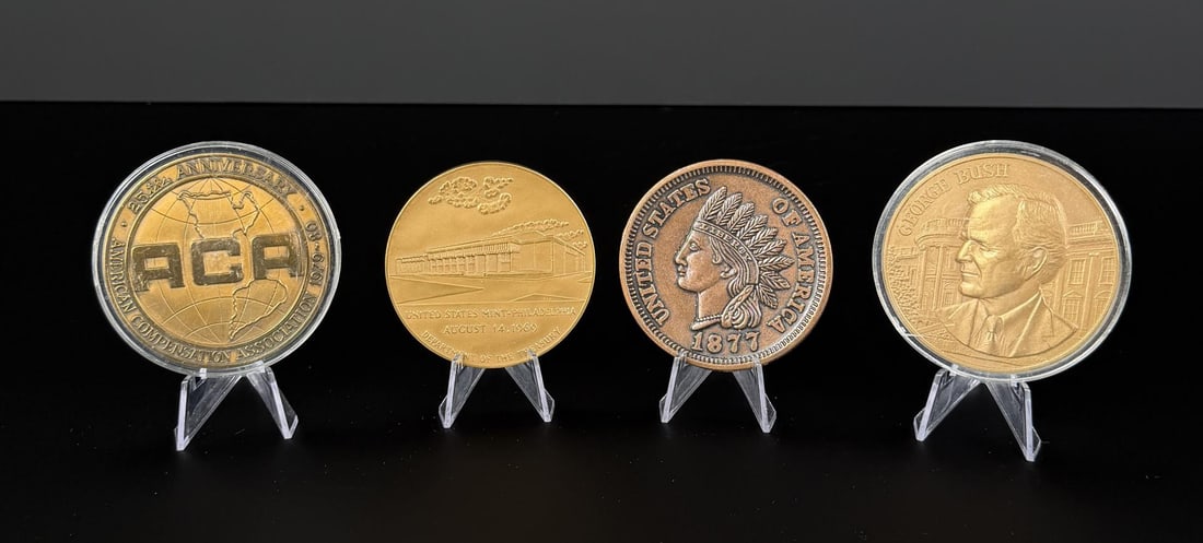 Collection of US Commemorative Coins: Nice grouping.