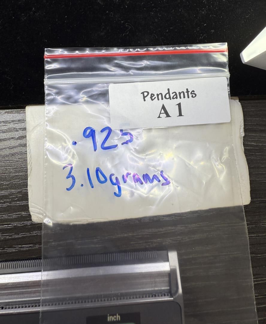 Sterling Silver Eagle Pendant - 5