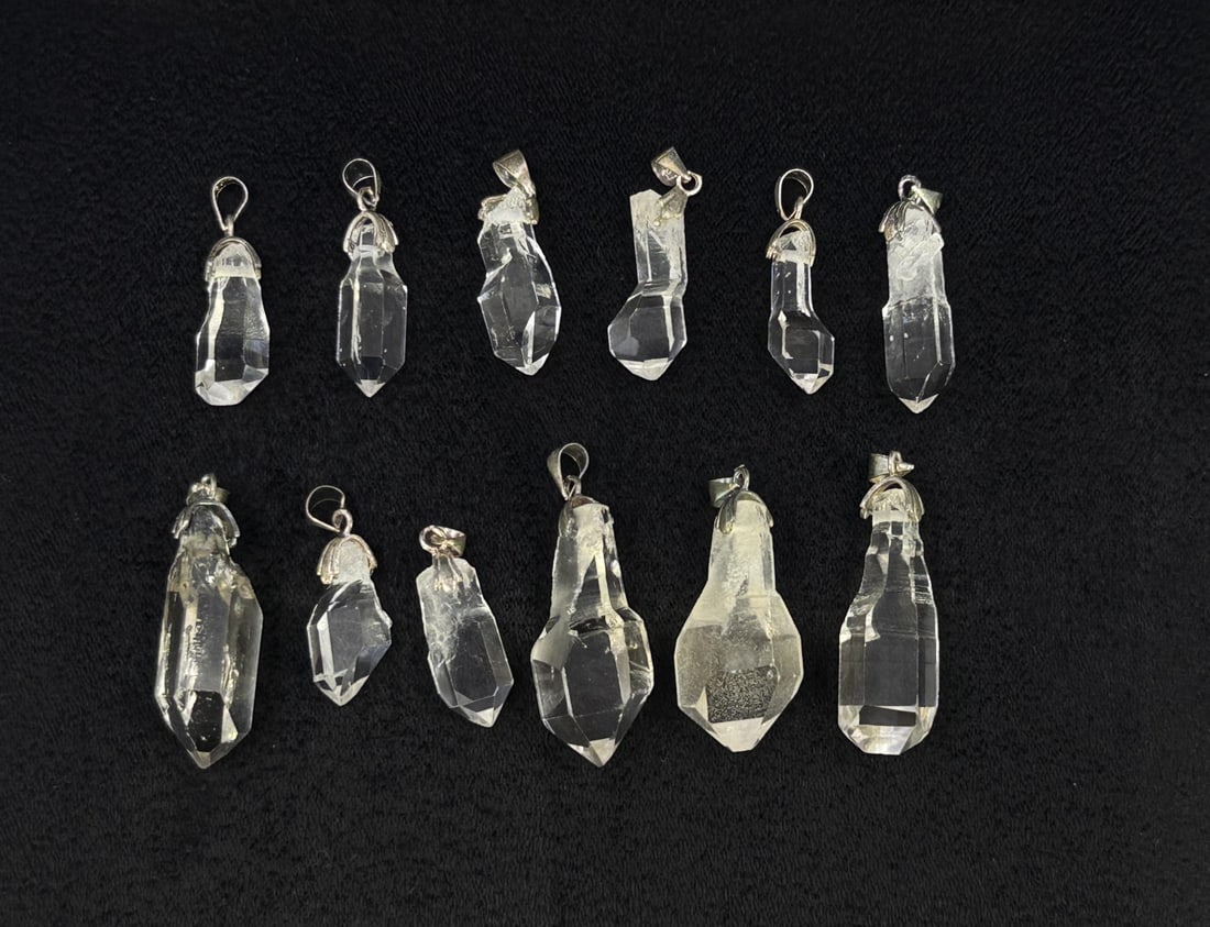 Lemurian Quartz Crystal Pendants (1 of 4)