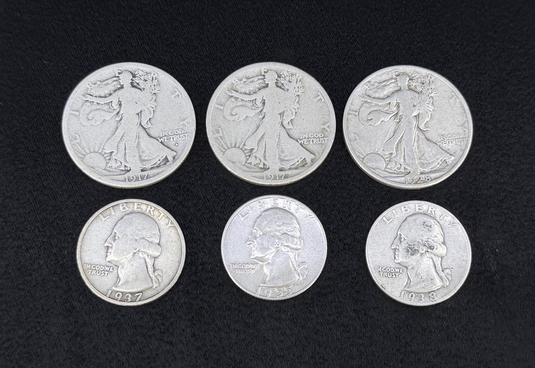 $2.25 Face Value US Silver Coins: Nice lot.