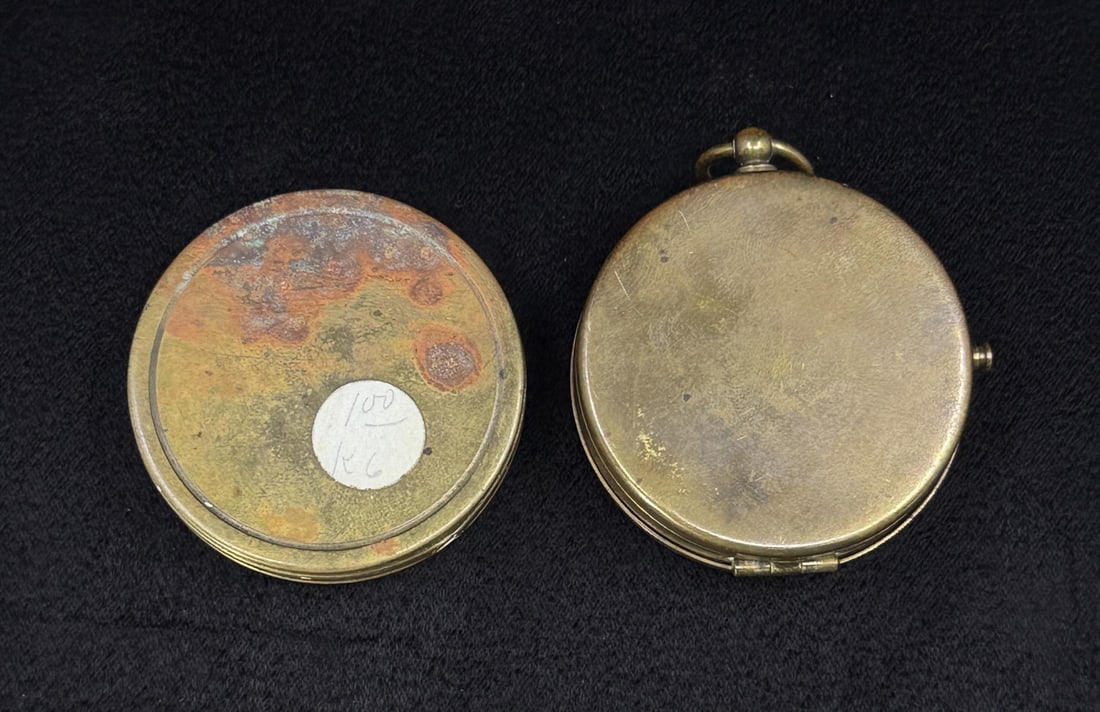 Brass Pocket Compasses - 2