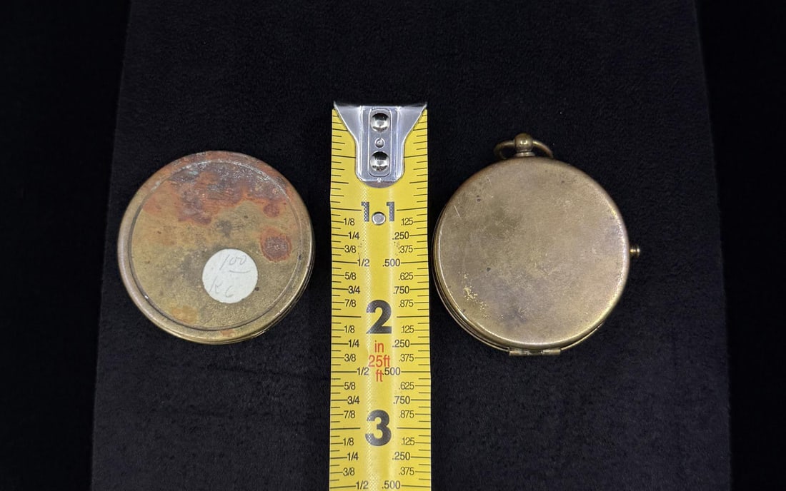 Brass Pocket Compasses - 3