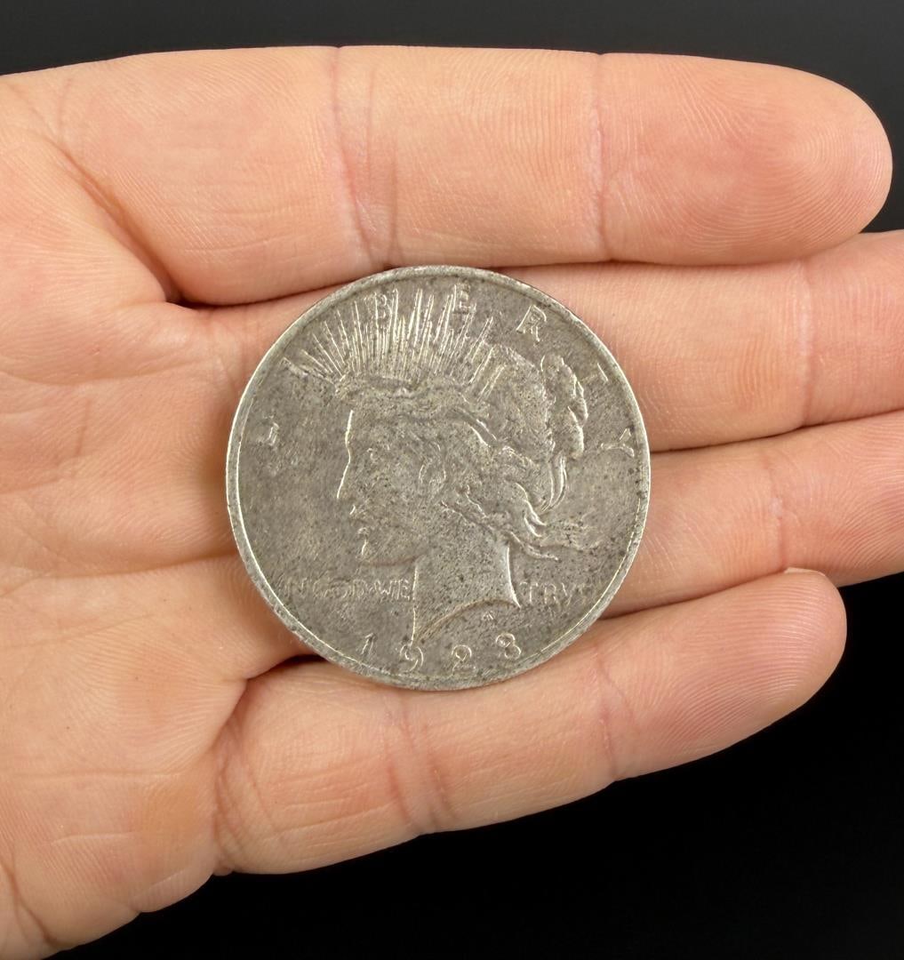 1923 P Silver Peace Dollar: Nice example.