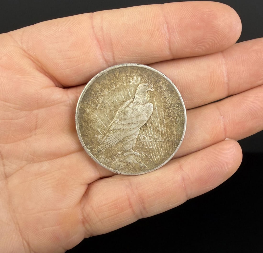 1925 P Silver Peace Dollar - 2