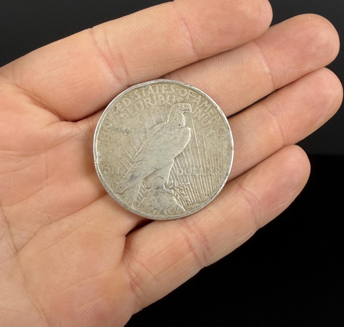 1925 S Silver Peace Dollar - 2