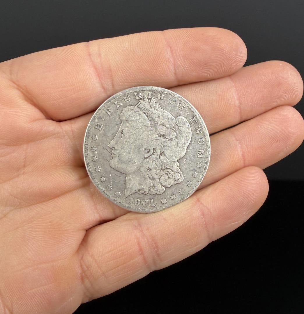 1901 O Morgan Silver Dollar: Nice example.