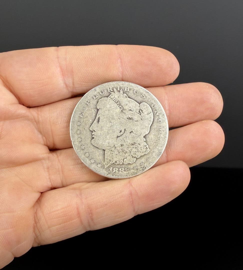 1882 P Morgan Silver Dollar (1 of 3)