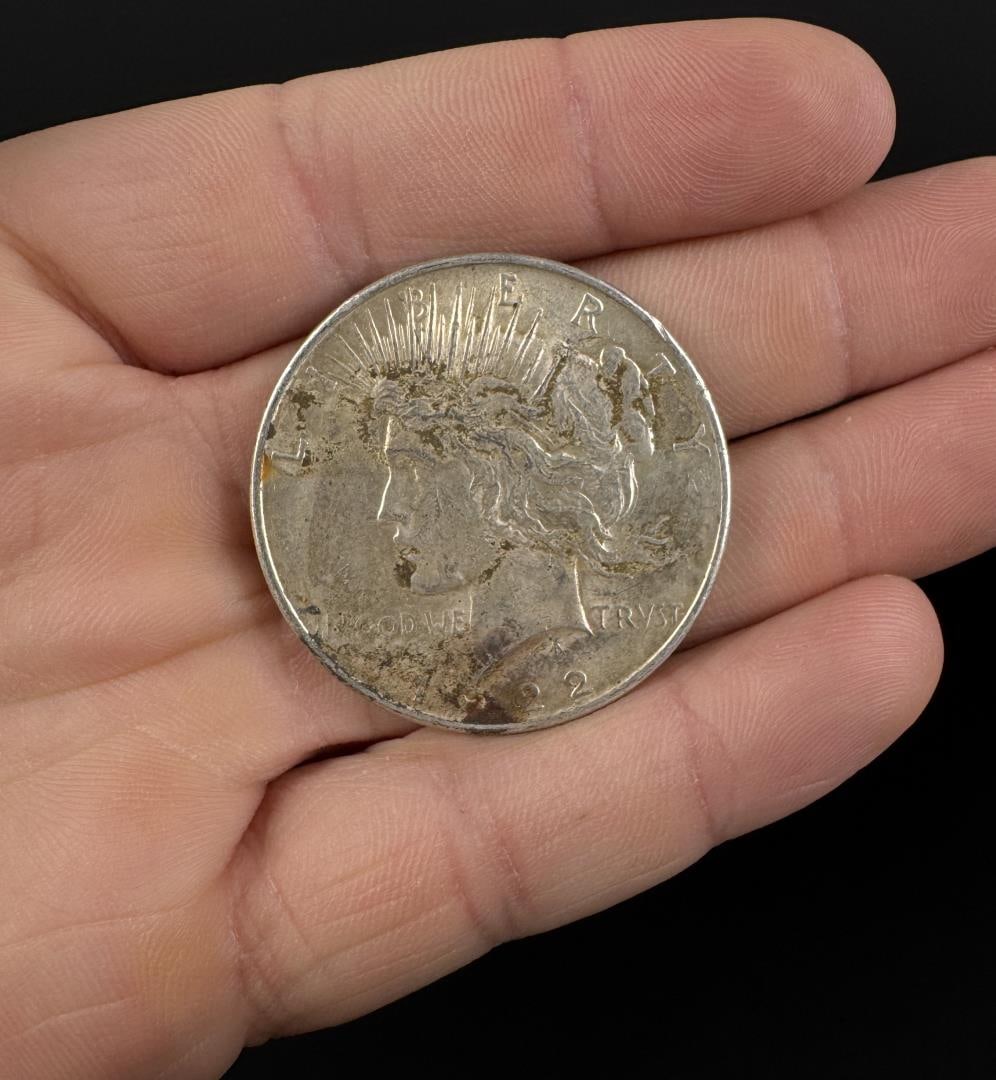 1922 P Silver Peace Dollar: Nice example.
