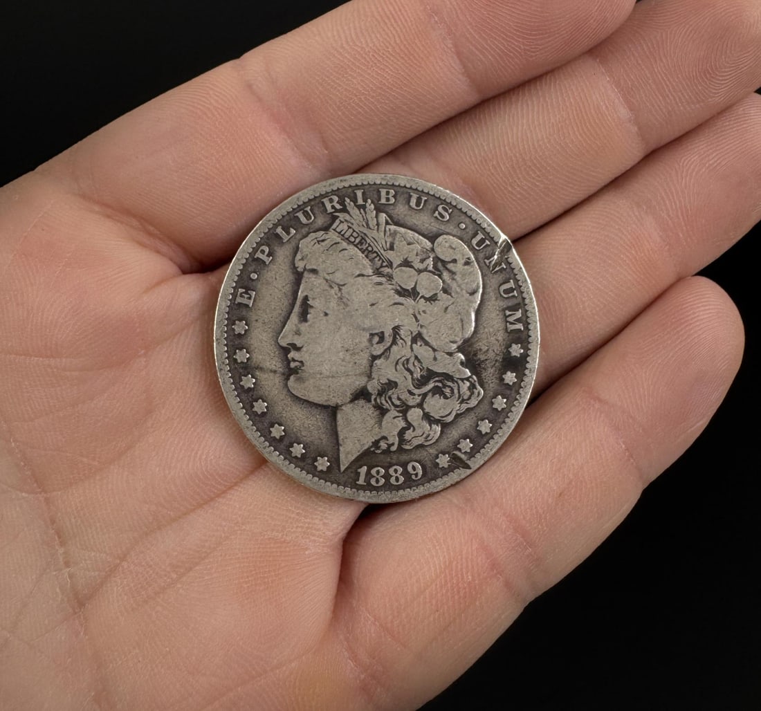 1889 O Morgan Silver Dollar (1 of 3)