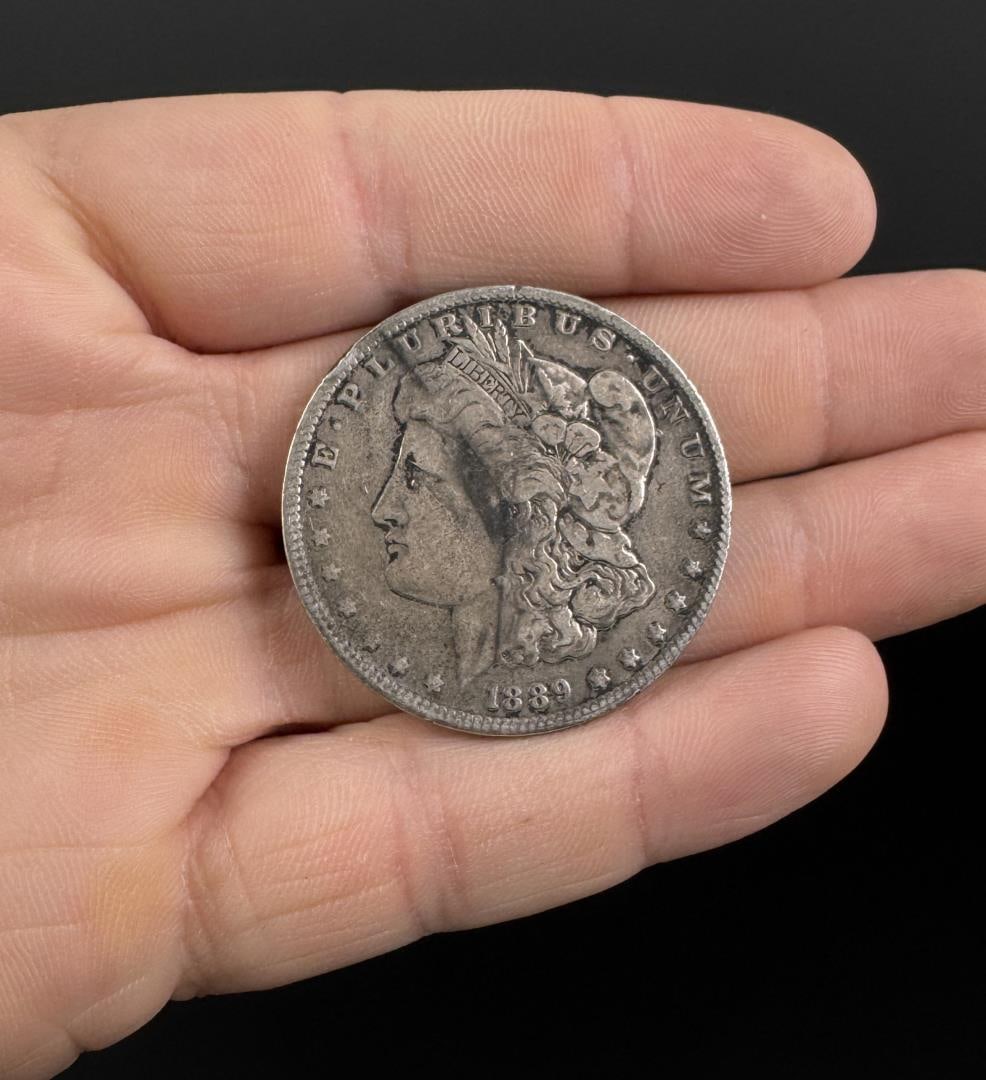 1889 O Morgan Silver Dollar (1 of 3)