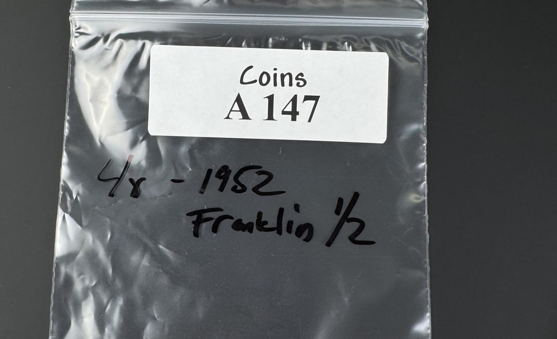 Franklin Silver Half Dollars - 3