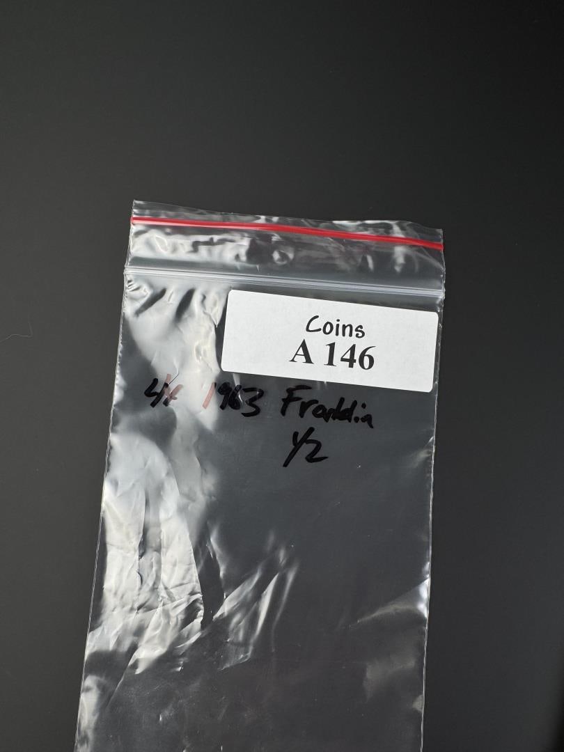 Franklin Silver Half Dollars - 3