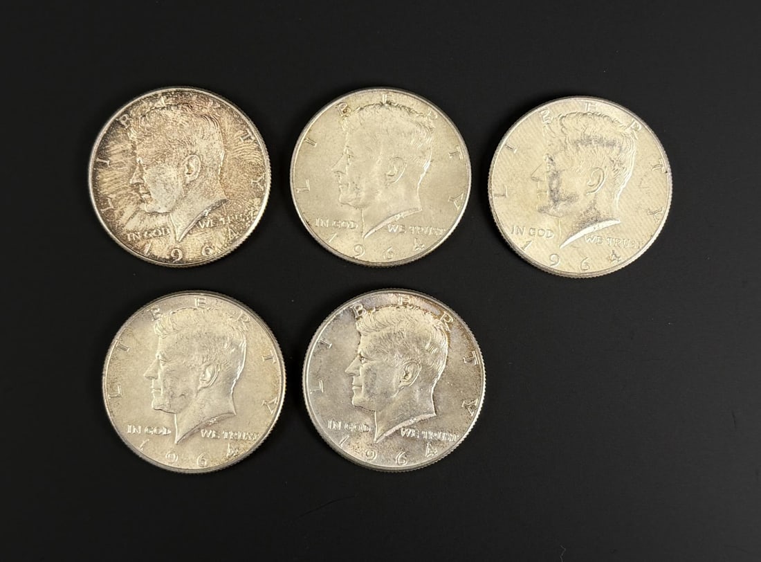 Kennedy Silver Half Dollars (1 of 3)