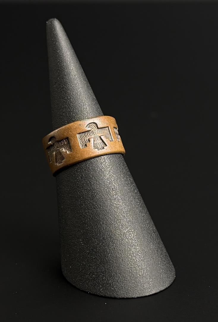 Bell Trading Post Copper Thunderbird Ring (1 of 7)