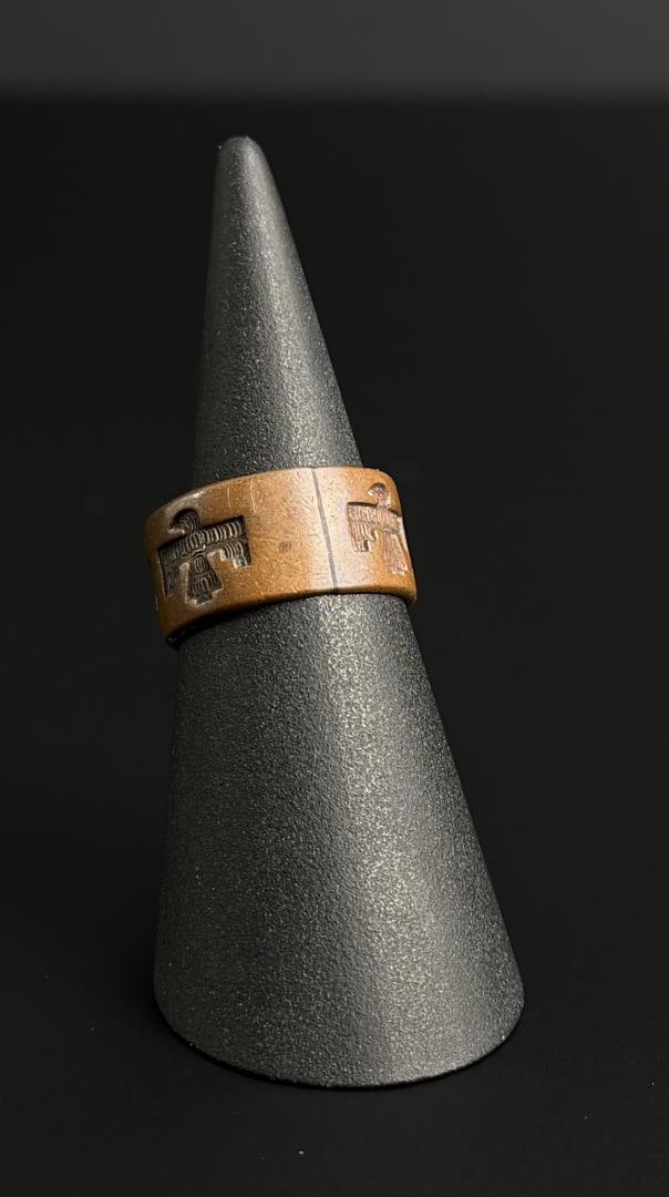 Bell Trading Post Copper Thunderbird Ring - 4