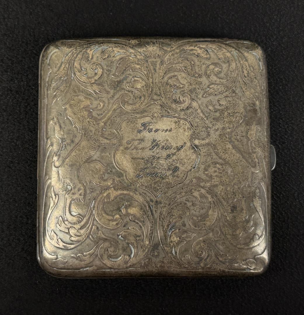R Blackinton and Co Sterling Silver Cigarette Case (1 of 5)