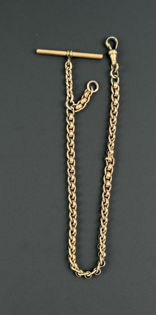 Gold Filled Pocket Watch Chain (1 of 3)