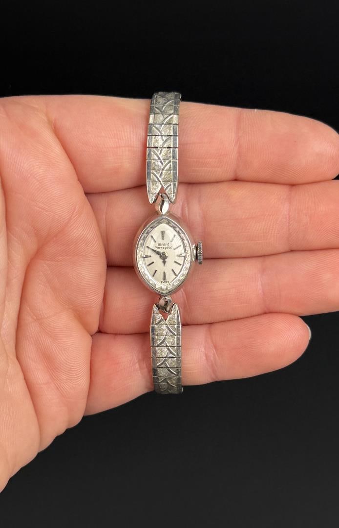 10k Gold Filled Girard Perregaux Ladies Watch: Working