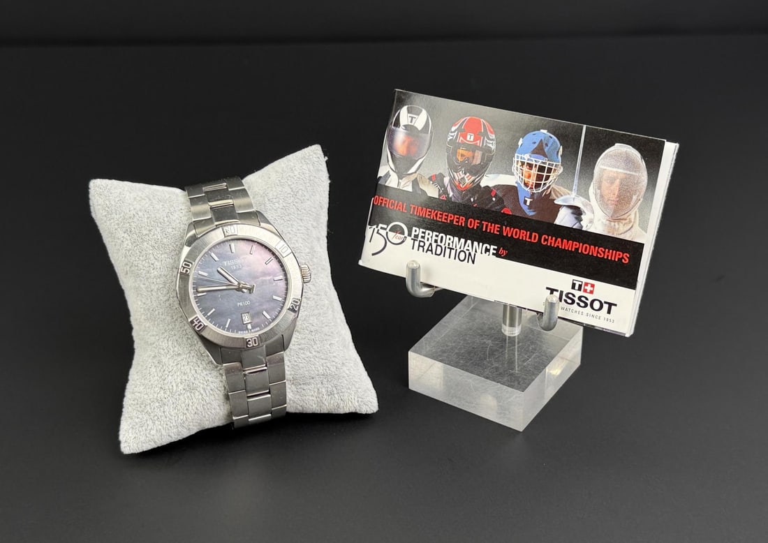 Tissot PR 100 Mother of Pearl Dial Quartz Watch (1 of 5)