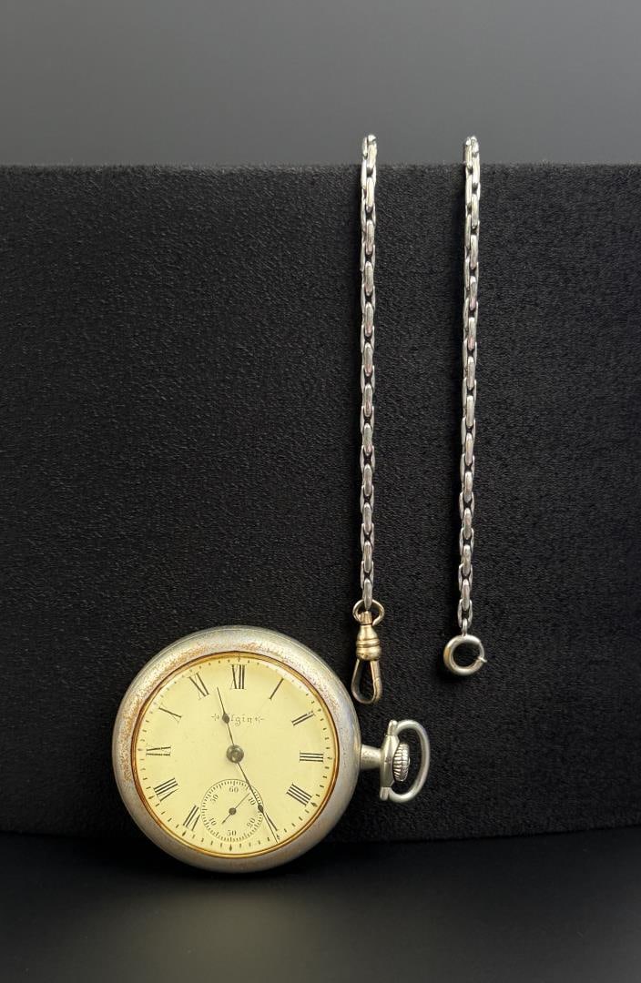 Antique Elgin Model 4 Pocket Watch (1 of 6)