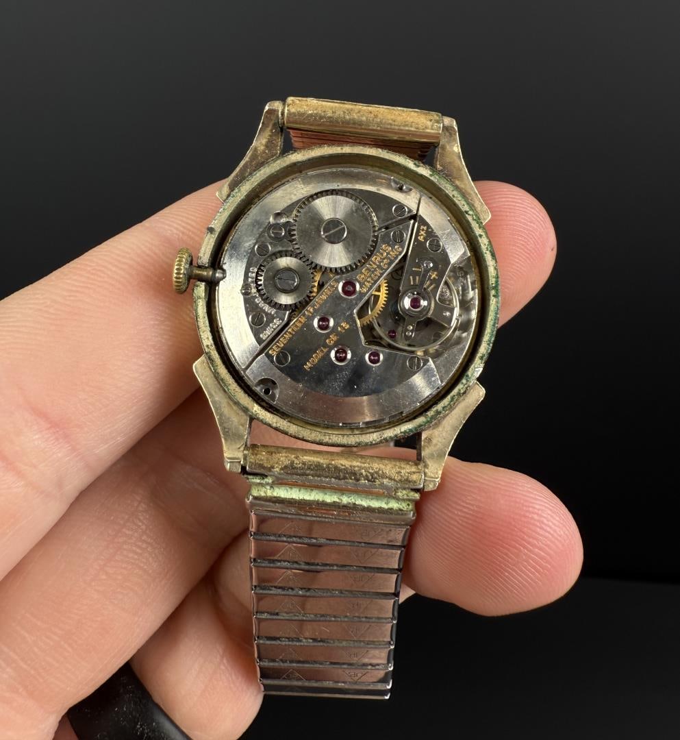 Benrus GE13 Day Date Pointer Watch - 5