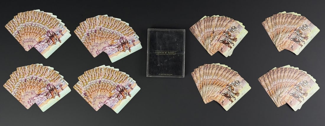 Charles M Russell Playing Cards (1 of 6)