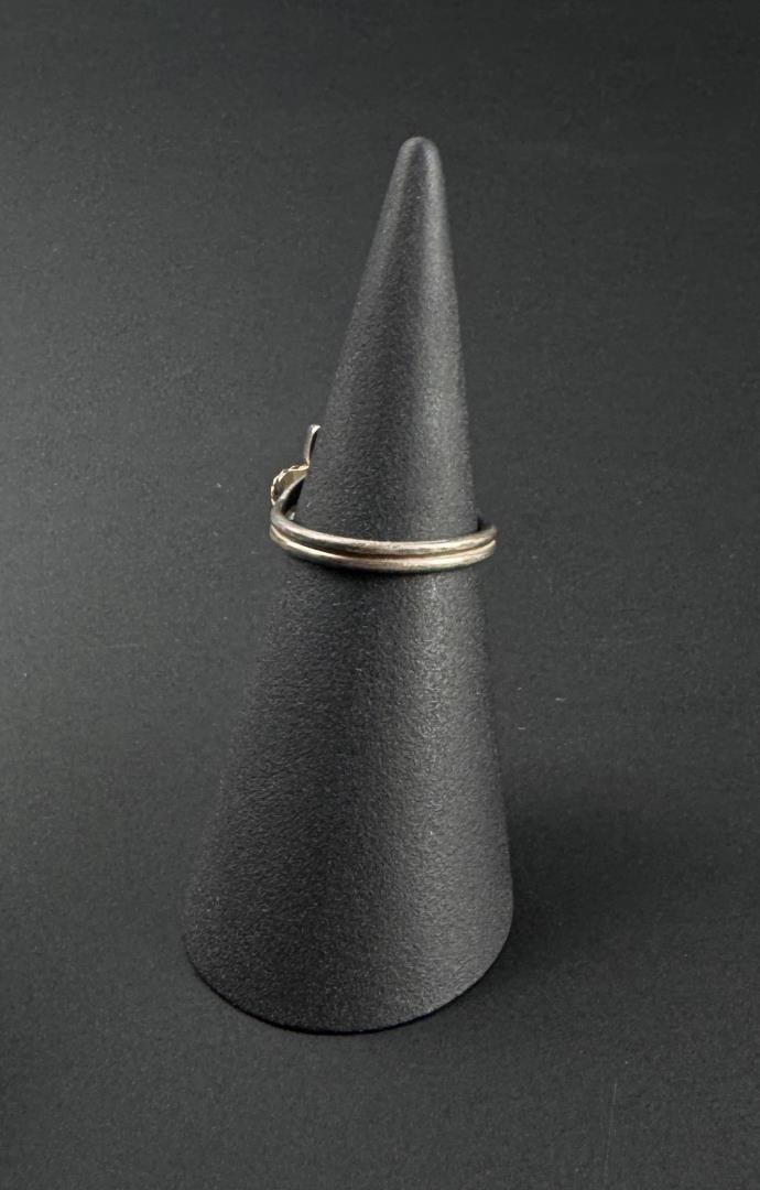 Zuni Sterling Silver Thunderbird Ring - 3